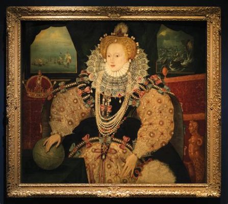   The Armada Portrait - Triumpant Imagery and Regal Majesty Painted onto Canvas!